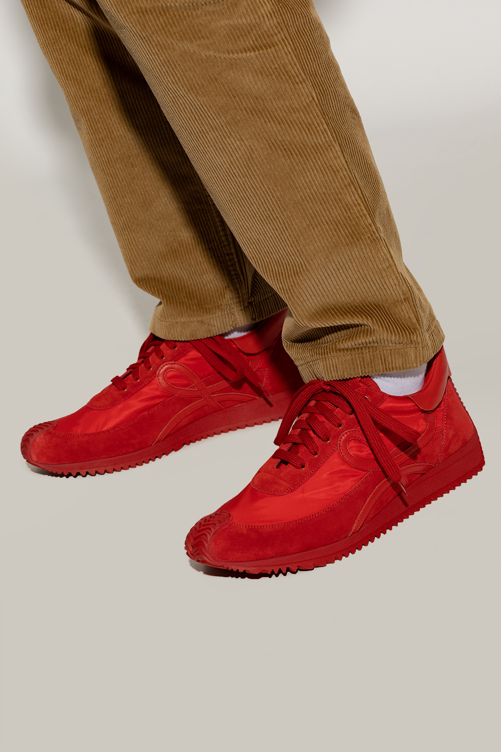 Czerwony Buty sportowe 'Flow Runner' Loewe - loewe embroidered